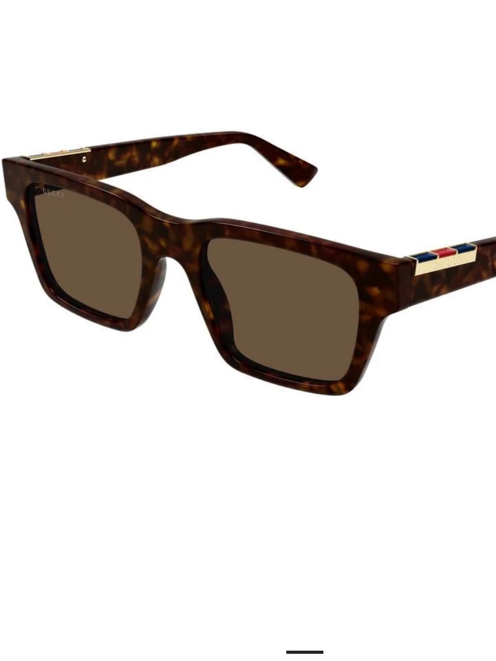 Gucci Eyewear GG1889S Rectangular Sunglasses $545 nwt